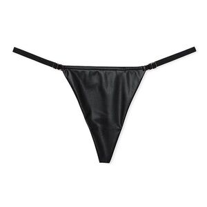 Victoria’s Secret Faux Leather Thong Panty
